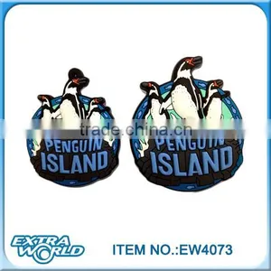 South Pole Island Penguin Rubber 3d Pvc Fridge Magnet thumbnail-1