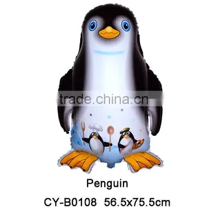 2016 Different Color Penguin Shaped Foil Balloon Helium Aluminium Balloon thumbnail-2