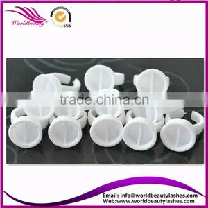 Disposable Plastic Glue Ring,professional Eyelash Extension Glue Holder Ring thumbnail-2