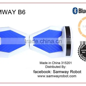 2016 Samway Robot Smart Electric Self Balance Mini Two Wheel Smart Balance Electric Scooter thumbnail-4
