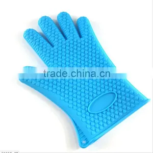 Heat Resistant Silicone Cooking Gloves for BBQ thumbnail-3