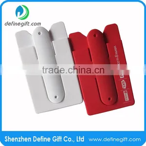 Quick Snap Wallet Silicone Mobile Device Pocket Stand Quality Choice thumbnail-2