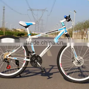 Colorful 26inch Bicycle Double Disc Brake Road Bikes Carbon Steel 21Speed Mountain Bicycle Most Popular thumbnail-2