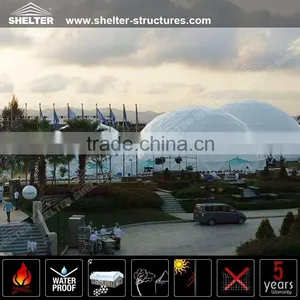 Modular Frame 8m Diameter Half Sphere Tent for Event thumbnail-3