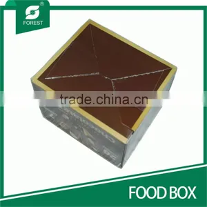 CUBE SHAPE CORRUGATED FOOD BOXES FOR DELICIOUS CHOCOLATES thumbnail-2