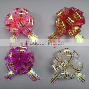 Pre-made Satin Ribbon Pull Bows for Wedding Decoration thumbnail-2