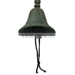 Nautical Rustic Cast Iron Hand Bell Wall Decor NBB 0019 thumbnail-6