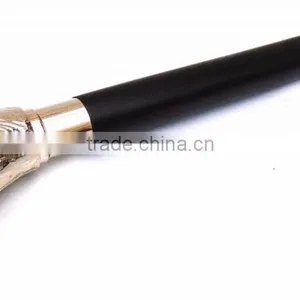 Beautiful Brass Lion Handle Walking Stick/Stylish Antique Walking Stick/Black Wood Walking Stick Wk1119 thumbnail-3