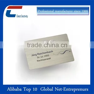Best Gift Credit Card Size Metal Business Cards thumbnail-3