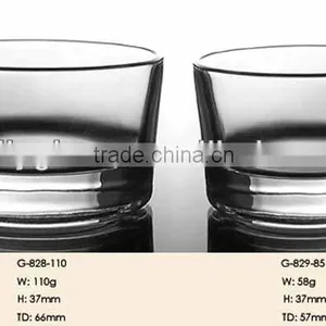 Green Antique Glass Candle Holders thumbnail-1