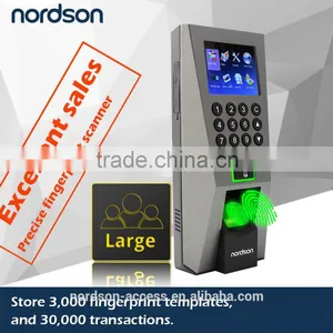 Easy to Use Metal Time Attendance Touch Screen for Biometric Fingerprint Access Control System thumbnail-1