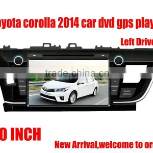 Factory Direct Sale Fit for TOYOTA COROLLA 2014 Left Drive Car Dvd Gps Navigation System thumbnail-1