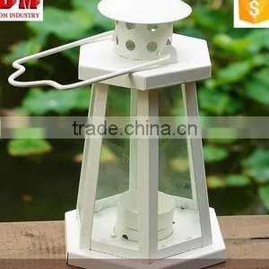 Durable Colorful Iron Home Decoration Hurricane Lamp thumbnail-1