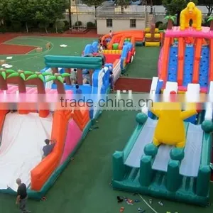 Commercial Huge Inflatable Courses/inflatable Adventure Time thumbnail-2