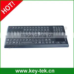 IP68 Keyboard With Touchpad for Heavy Application, LED Backlight Optional thumbnail-1