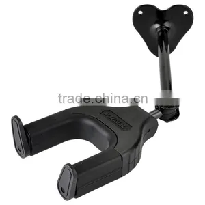 Auto Lock Long Wall Hanger Type Wooden Guitar Hanger thumbnail-3