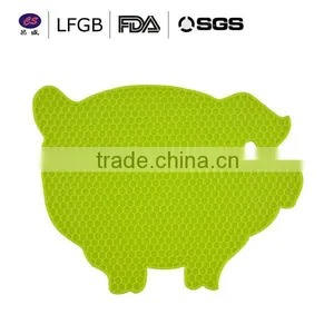Promotional Gift Silicone Cup Mat/Coster Silicone Tea Coster/animal Shape Silicone Mats thumbnail-1