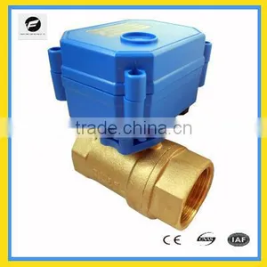 CWX-15Q/N Series 8mm Low Voltage of 12vDC City Mini Solenoid Motorized Ball Valve With Electric Actuator thumbnail-1