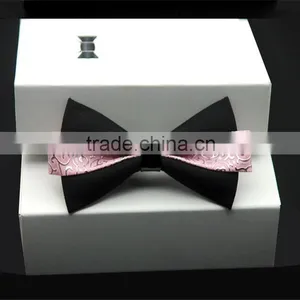Adjustable Two Tone Fashion Adults Bowtie Party Groom Bow Tie Novelty thumbnail-1