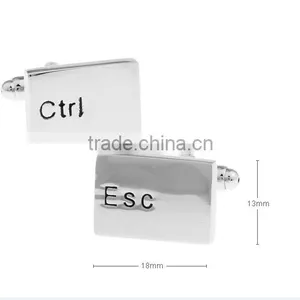 Fashion Keyboard Design Delete Cufflinks Ctrl Cufflinks thumbnail-1