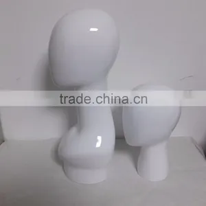 Display Head Long Display Head Fiberglass Head Foam Head Mannequin Head thumbnail-3