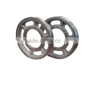 High Quality OEM Cast Iron Elevator Driving Sheave Wheel thumbnail-1