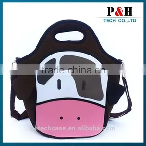 Cute Thermal Neoprene Lunch Bag for Kid thumbnail-3