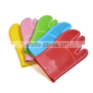 BIG SALE !!! 2013 the Newest Design Silicone Gloves With Three Fingers thumbnail-1