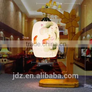 Artistical Ceramic Bamboo Home Lighting Table Lamp thumbnail-4