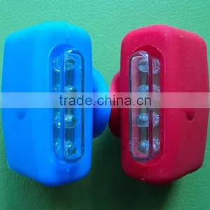 2014 Fashion Bicycle Warning Silicone Led Bike Light thumbnail-3