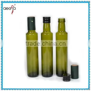 Food Grade Dark Green Dorica Olive Oil 500ml Glass Bottle Quality Choice thumbnail-1