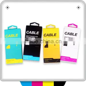 Cheap Custom Creative Logo Design Paper Packaging Box for Usb Cable thumbnail-1