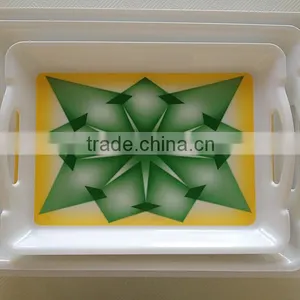 Rectangular Serving Tray Plastic Food Tray thumbnail-1