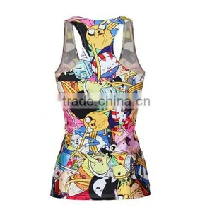3D Digital Print Womens Vests Tops Singlet Bodycon T-Shirt Tank Top Sleeveless thumbnail-6