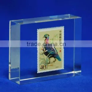 Clear Acrylic Stamp Block for Display thumbnail-2