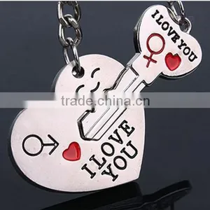 The Shape of Heart Metal Key Chain/creative Metal Key Chain thumbnail-2