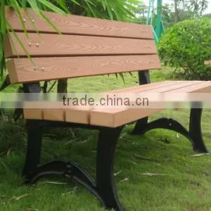 Wood Dining Bench Anti-fading Composite Wood Patio Benches Outdoor Wood Couch thumbnail-5