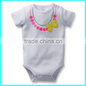 Hot Sale Fashion Stylish Infant White Adult Baby Romper Shipping From China thumbnail-1