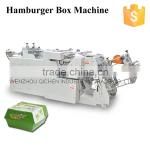 New 2016 Burger Box Making Machine thumbnail-1