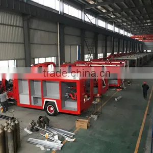 High Performance Dongfeng 12000L Water Tank Fire Engine thumbnail-5