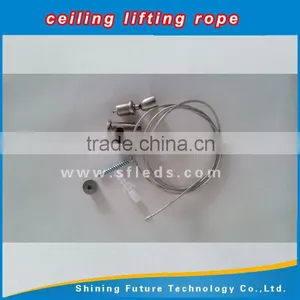 Flexible Steel Rope Ceiling Light Fixture Led Lifting Rope thumbnail-4