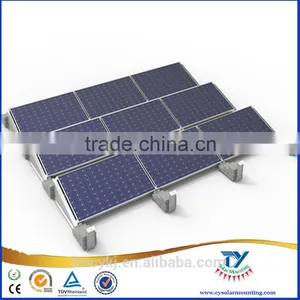 Solar Flat Ballast Roof for Home Mounting System thumbnail-1