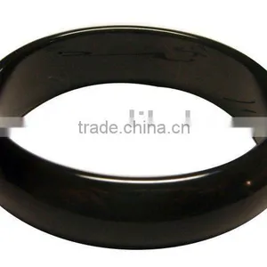 56mm Inside Diameter Black Onyx Bangle thumbnail-1