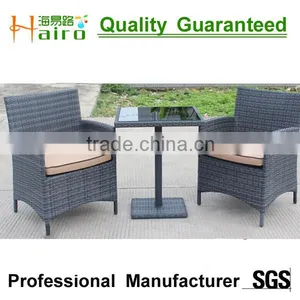 Outdoor Metal Table and Chairs With Seat Cushion thumbnail-1