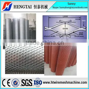 Professional Manufacture Heavy Duty Automatic Expanded Metal Mesh Making Machine thumbnail-1