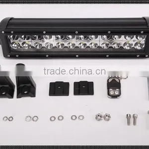 72W LED Light Bar Double Rows Led Light Bar Spot Flood Combo Beam for off Road Heavy Duty Truck thumbnail-2