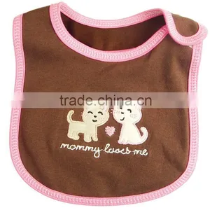 Cotton Baby Bib Embroidery Bibs Bavoirs Baberos thumbnail-1