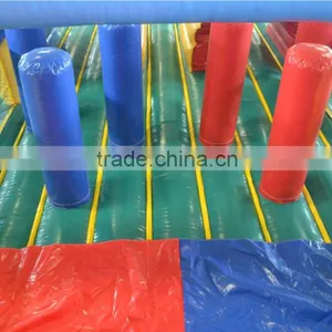 SUNJOY 2016 New Designed Inflatable Bouncer Obstacle Course, Inflatable Slide Bouncer Obstacle,inflatable Kid Obstacle for Sale thumbnail-5