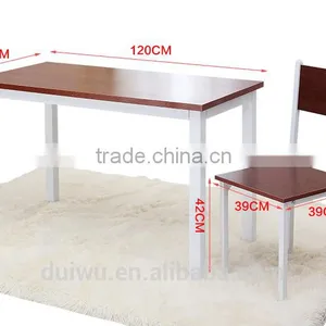 Factory Wholesale Cheap Dubai Wooden Baby Dining Table and Chair thumbnail-1