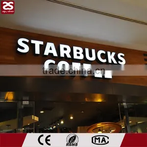 Outdoor Advertising Frontlit Led Letter Sign Embossing Acrylic Letter Sign thumbnail-2